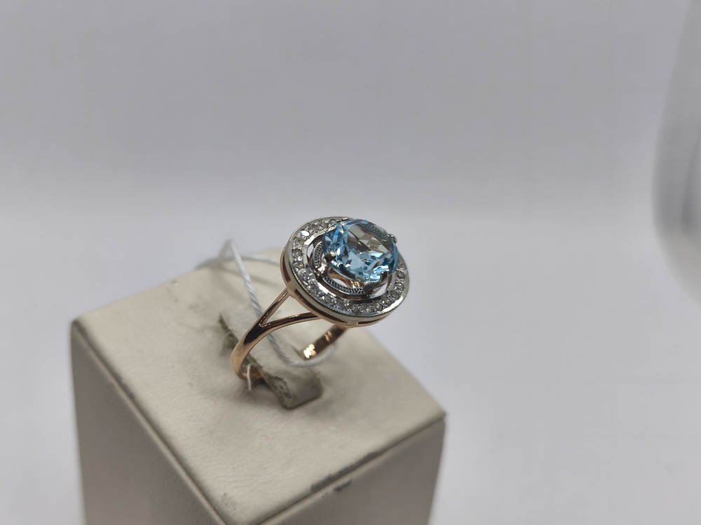 КОЛЬЦО БРИЛЛИАНТ Au 585