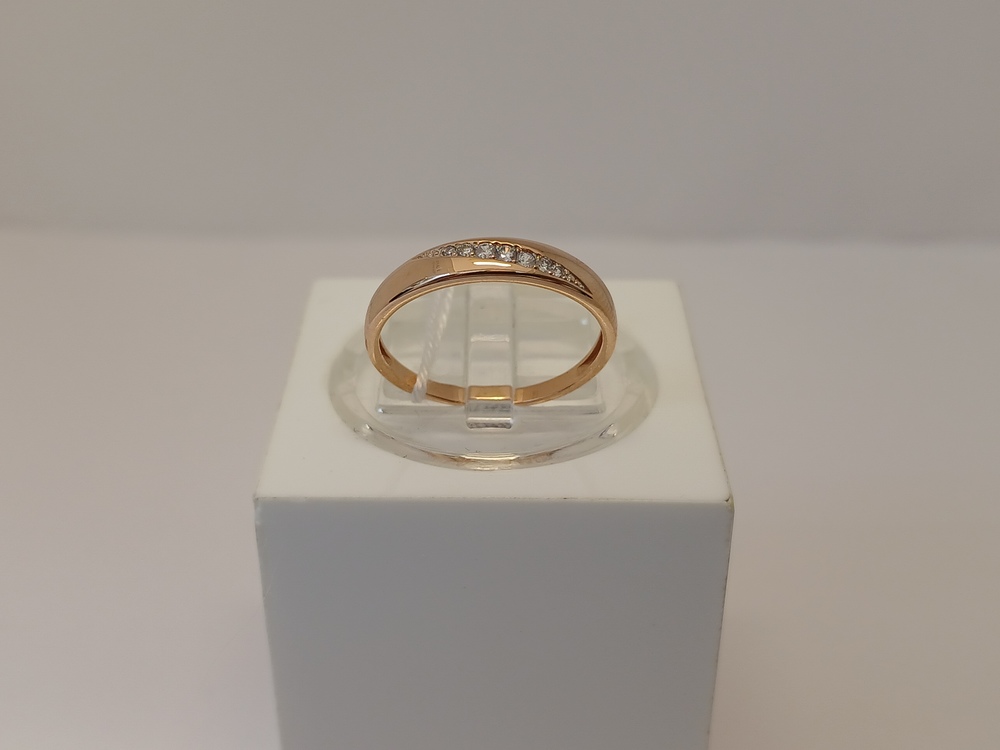 КОЛКМИ585 КОЛЬЦО С КАМНЯМИ (Au 585)