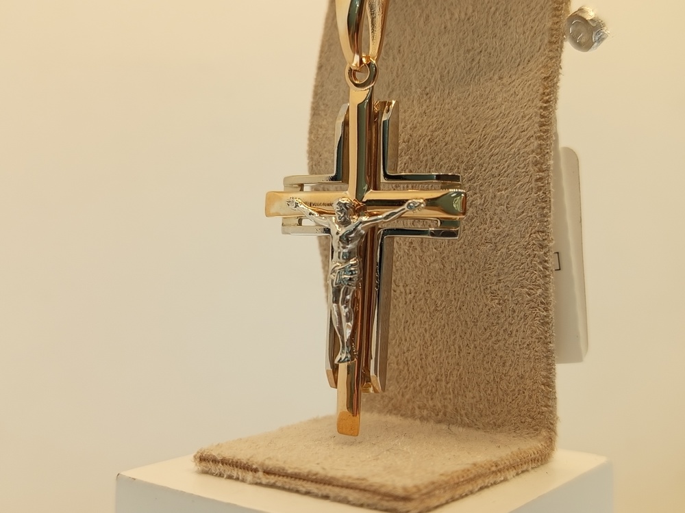 810-00341-10-00-00-00 ПОДВЕСКА КРЕСТ (Au 585)