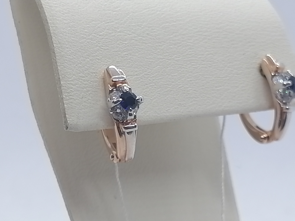 СЕРЬГИ БРИЛЛИАНТ (Au 585)