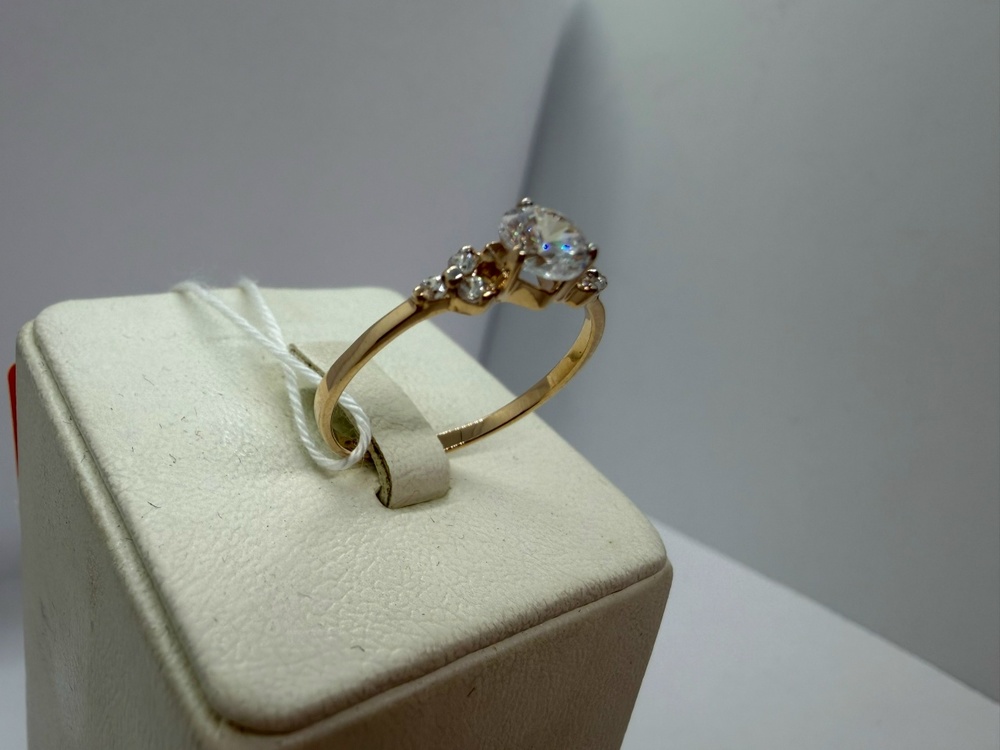 КОЛКМИ585 КОЛЬЦО С КАМНЯМИ (Au 585)