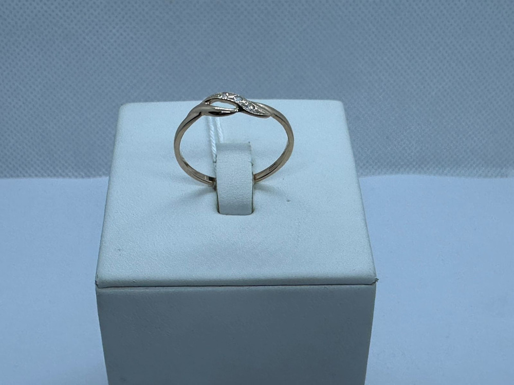 КОЛКМИ585 КОЛЬЦО С КАМНЯМИ (Au 585)