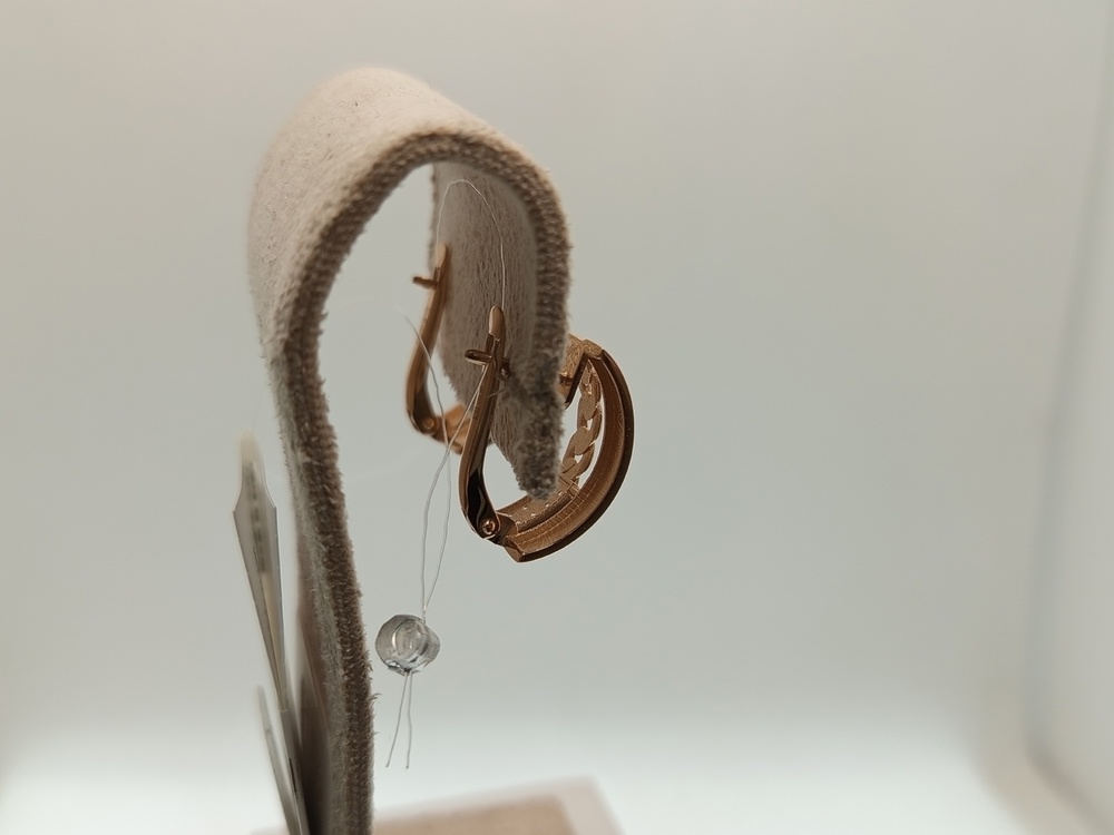 СЕРЬГИ С КАМНЯМИ (Au 585)