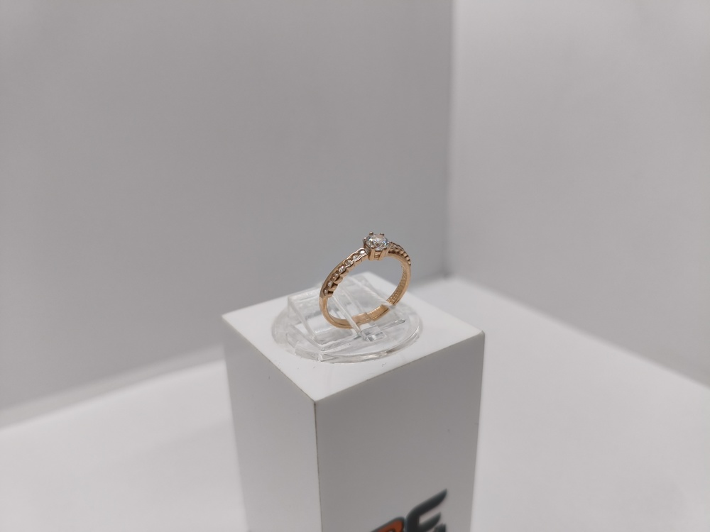 КОЛКМИ585 КОЛЬЦО С КАМНЯМИ (Au 585)