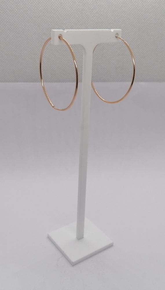 20771-40 СЕРЬГИ КОНГО без камня (Au 585)