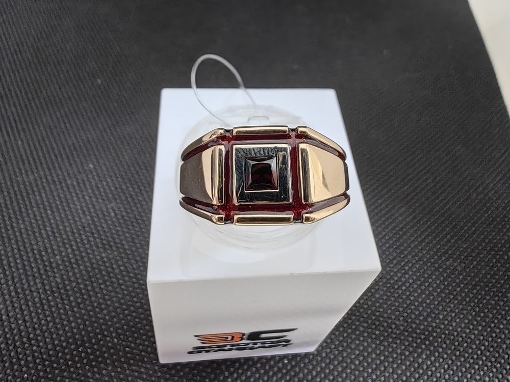 КОЛЬЦО ПЕЧАТКА с камнем (Au 585)