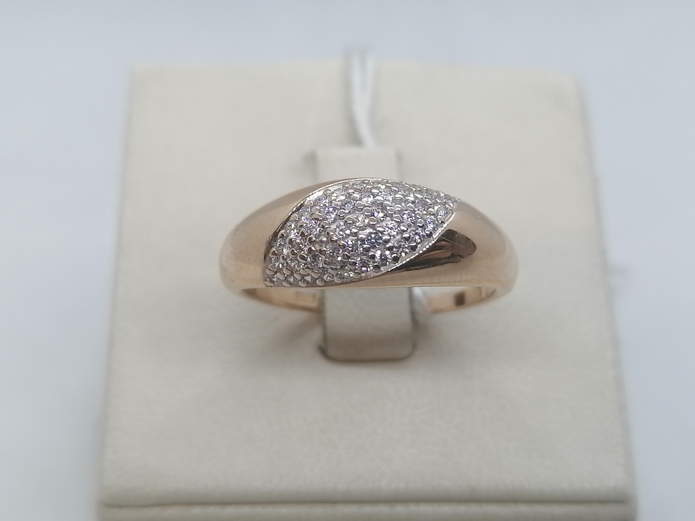 КОЛКМИ585 КОЛЬЦО С КАМНЯМИ (Au 585)
