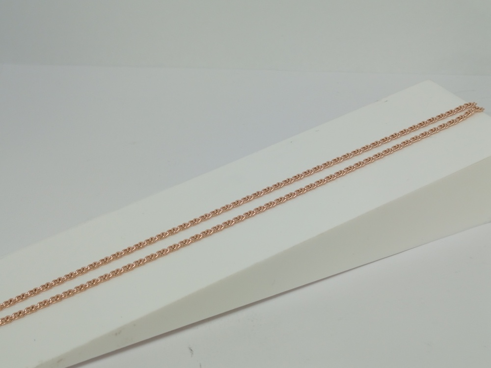 ЦЕПЬ ПУСТОТЕЛАЯ Птичий глаз(глаз пантеры) (Au 585)