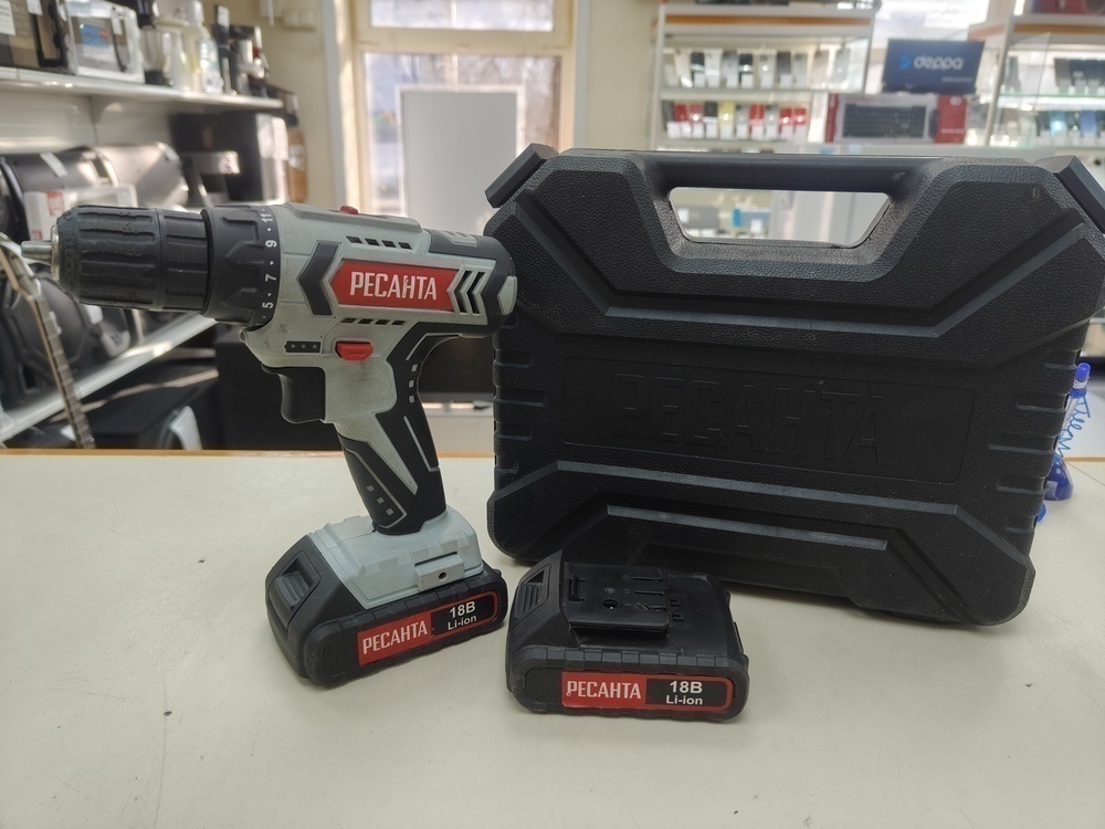 Шуруповерт Ресанта ДА-18-2ЛК