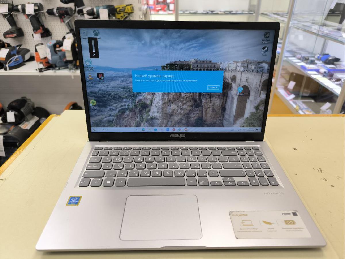 Ноутбук ASUS A516JA; Pentium 6805, Intel UHD Graphics, 4 Гб, 240 Гб, Нет
