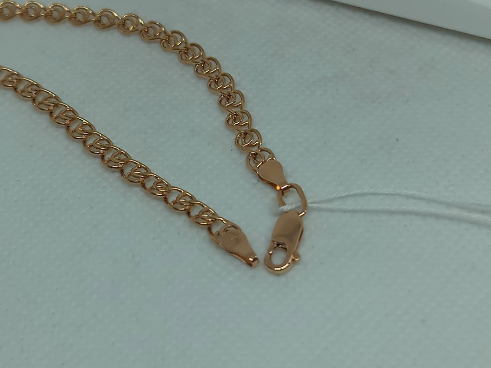 БРАСЛЕТ ПУСТОТЕЛЫЙ Лав Au 585