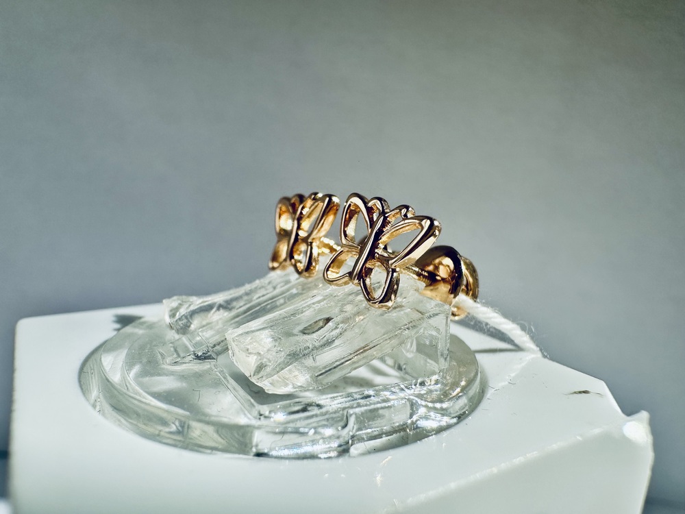 СПУС585 СЕРЬГИ ПУСЕТЫ (Au 585)