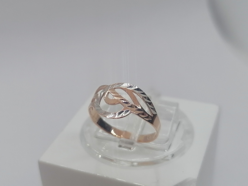 КОЛБКМ585 КОЛЬЦО БЕЗ КАМНЯ (Au 585)