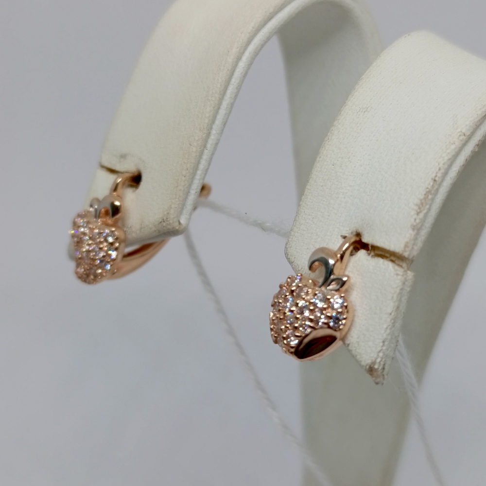 СЕРЬГИ С КАМНЯМИ (Au 585)