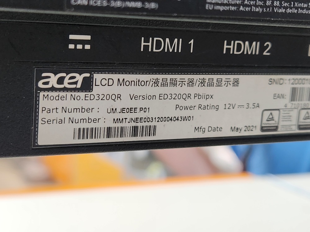 Монитор Acer ED320QR