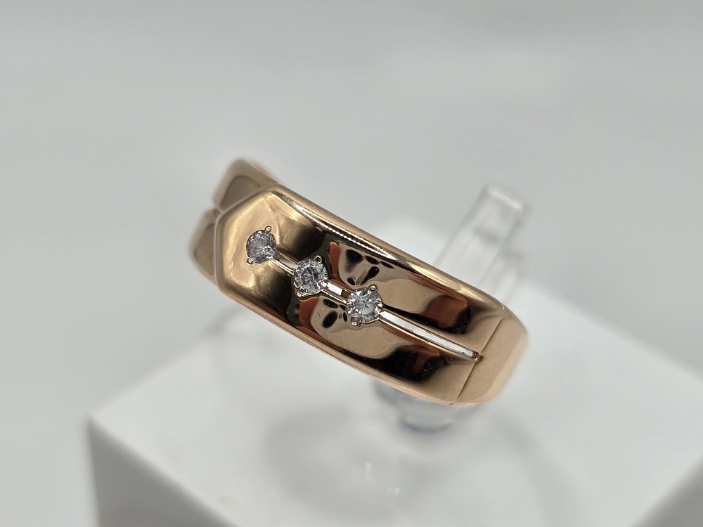 КОЛКМИ585 КОЛЬЦО С КАМНЯМИ (Au 585)