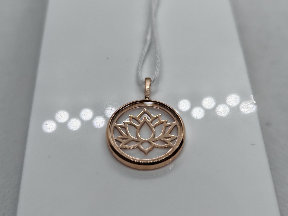 ПОДВЕСКА С КАМНЕМ (Au 585)