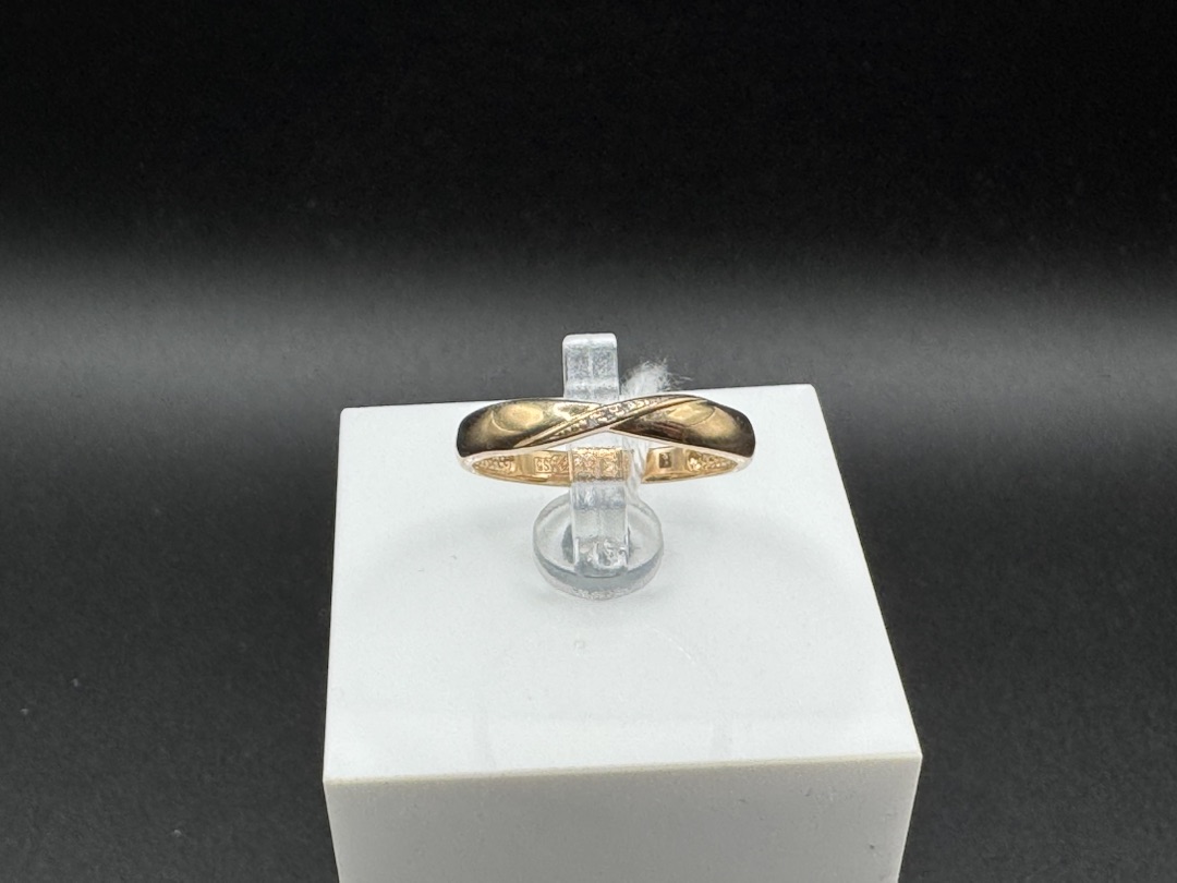 КОЛКМИ585 КОЛЬЦО С КАМНЯМИ (Au 585)