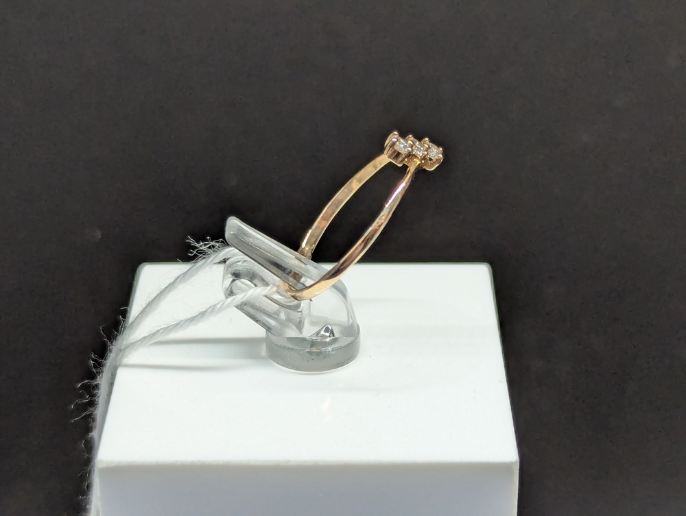 КОЛКМИ585 КОЛЬЦО С КАМНЯМИ (Au 585)