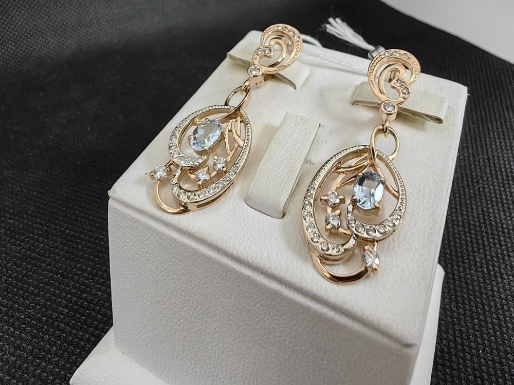 СЕРЬГИ БРИЛЛИАНТ (Au 585)