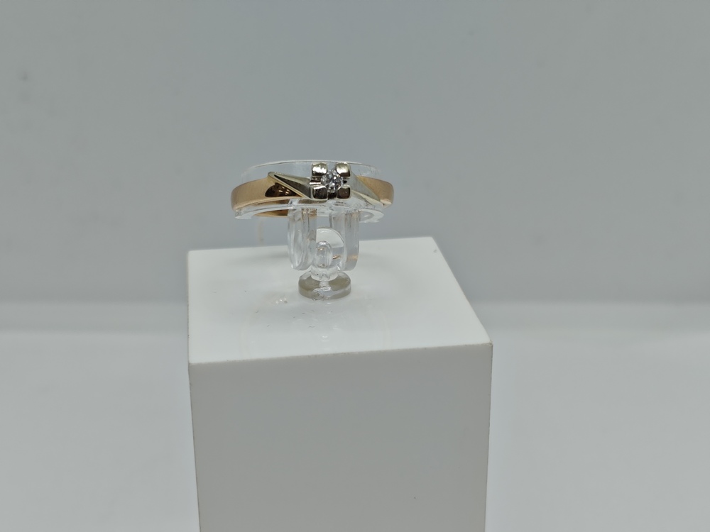 КОЛЬЦО БРИЛЛИАНТ Au 585