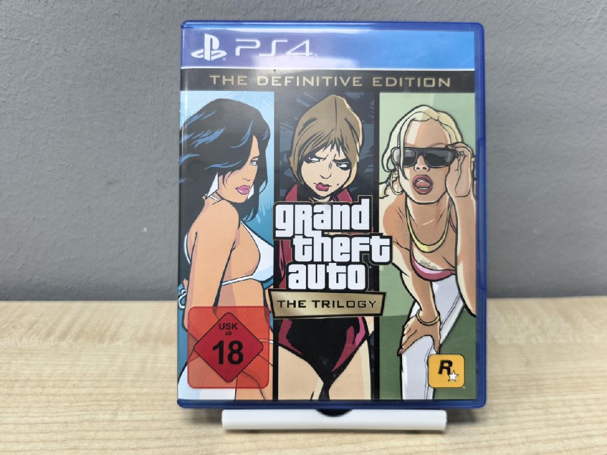 Игра Playstation 4 GTA The Trilogy (Vice City, San Andreas)