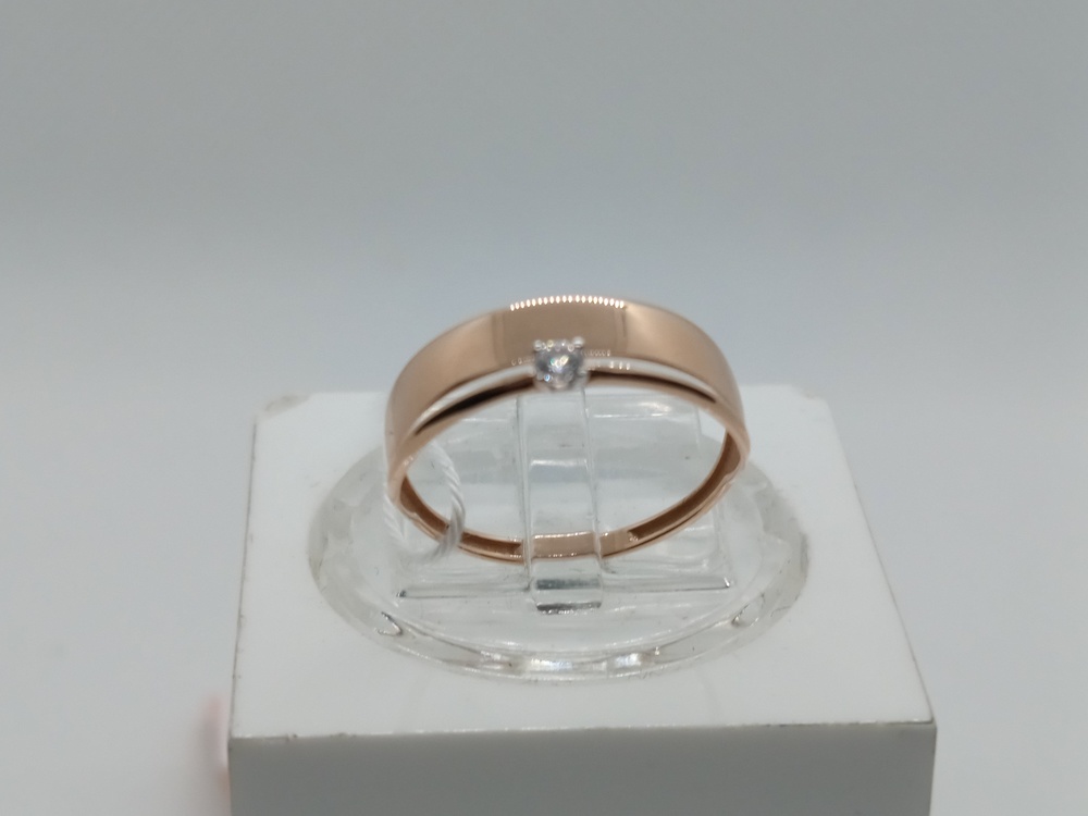 КОЛКМ585 КОЛЬЦО С КАМНЕМ (Au 585)