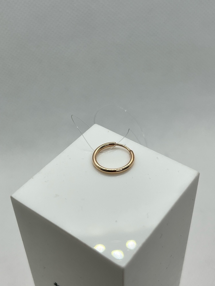 СЕРЬГИ серьга без камня (Au 585)