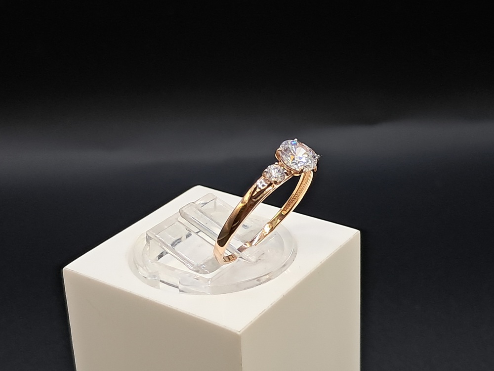 КОЛКМИ585 КОЛЬЦО С КАМНЯМИ (Au 585)