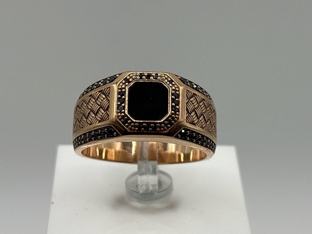 ПЕЧКМИ585 ПЕЧАТКА С КАМНЯМИ (Au 585)