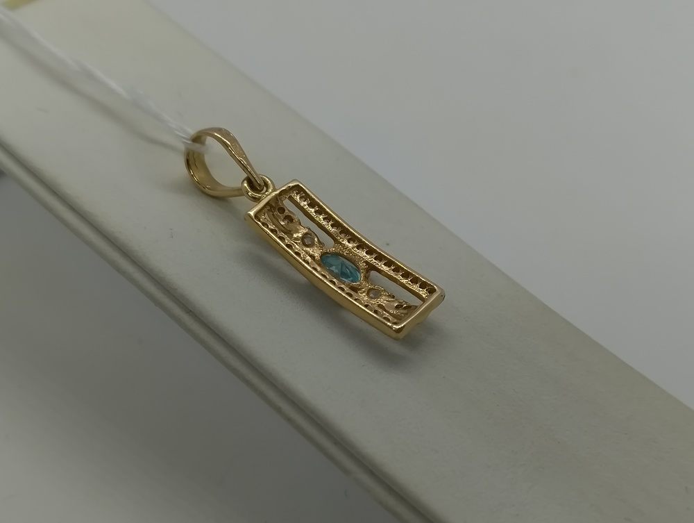 ПОДВЕСКА С КАМНЯМИ (Au 500)