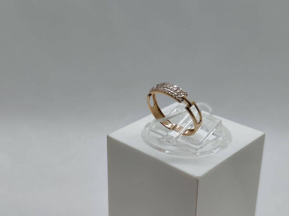 КОЛКМИ585 КОЛЬЦО С КАМНЯМИ (Au 585)