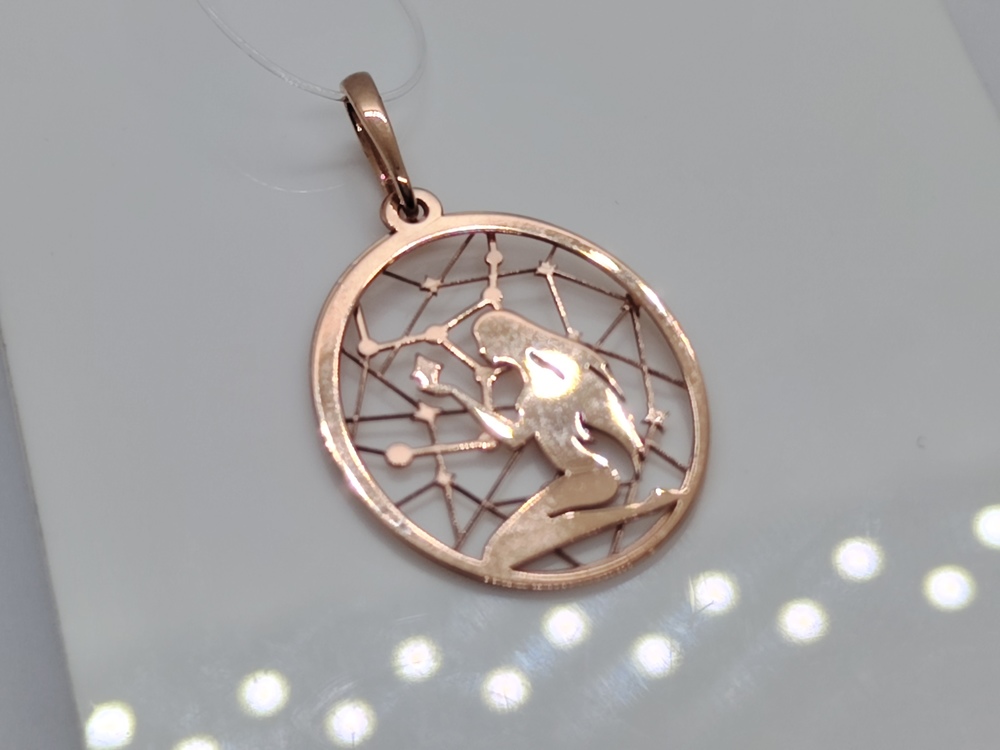 ПОДВЕСКА ЗНАК ЗОДИАКА без камня (Au 585)