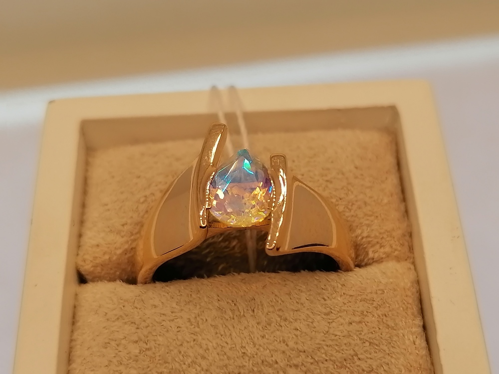 КОЛЬЦО С КАМНЕМ (Au 585)