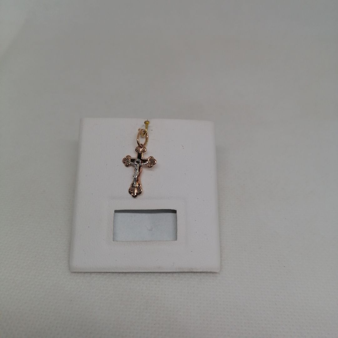 810-00004-10-00-00-02 ПОДВЕСКА КРЕСТ (Au 585)