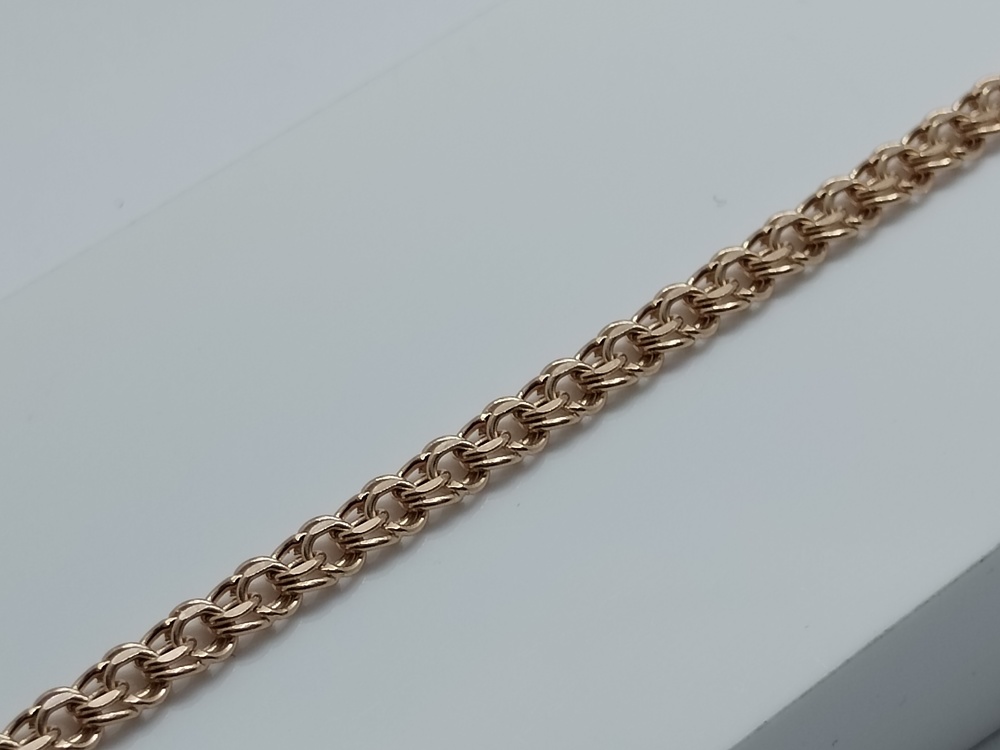 НБ 12-316ПГ БРАСЛЕТ ПУСТОТЕЛЫЙ (Au 585)