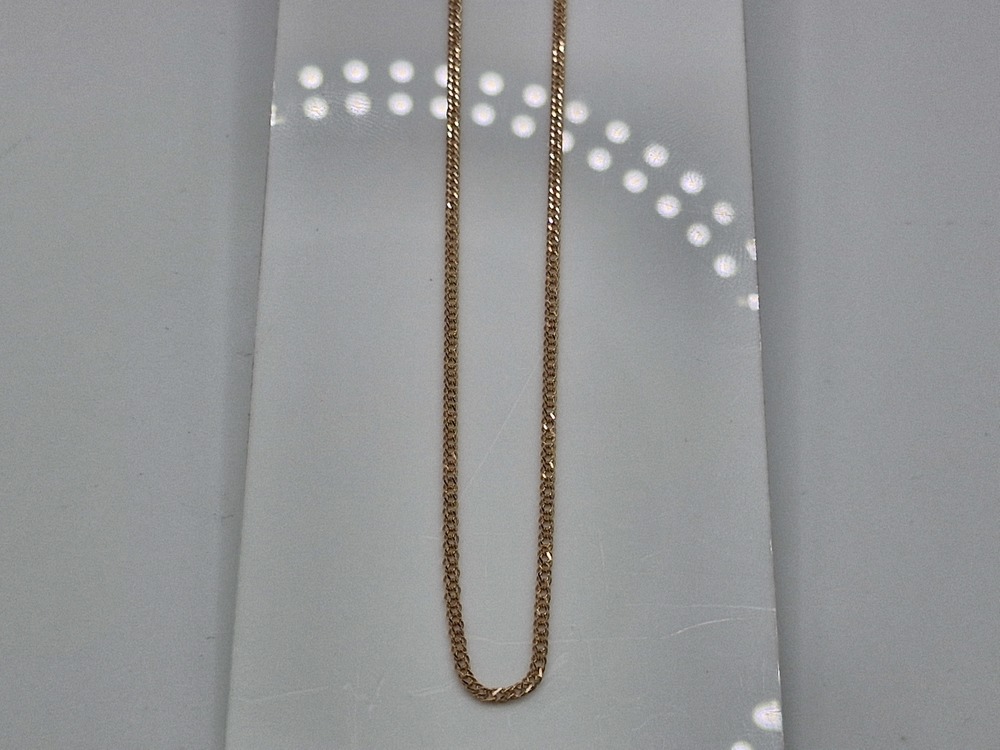 ЦЕПЬ ПОЛНОВЕСНАЯ Ромб двойной (Au 585)