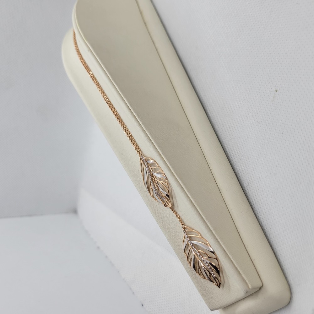 КОЛЬЕ С КАМНЯМИ Au 585