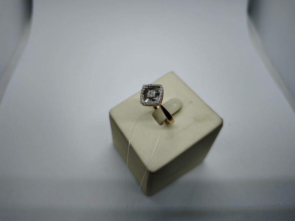 КОЛЬЦО БРИЛЛИАНТ (Au 585)