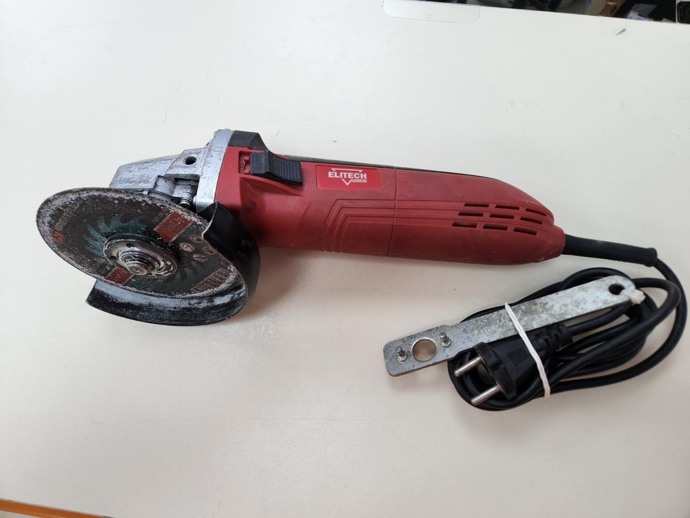 Угловая шлифмашина Elitech МШУ 0912 Промо; 900 Вт, 11000 об/мин, 125 мм