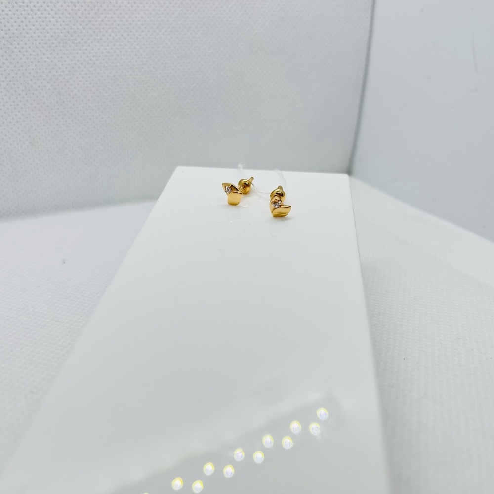 СПУС585 СЕРЬГИ ПУСЕТЫ (Au 585)