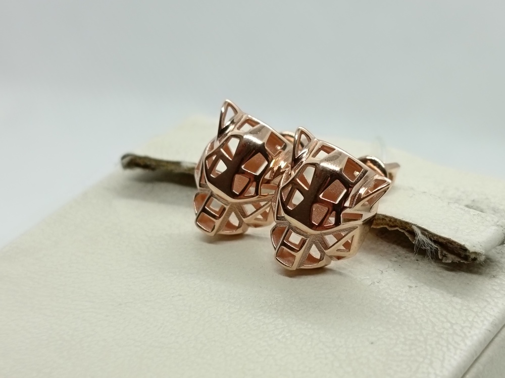 СЕРЬГИ БЕЗ КАМНЯ (Au 585)