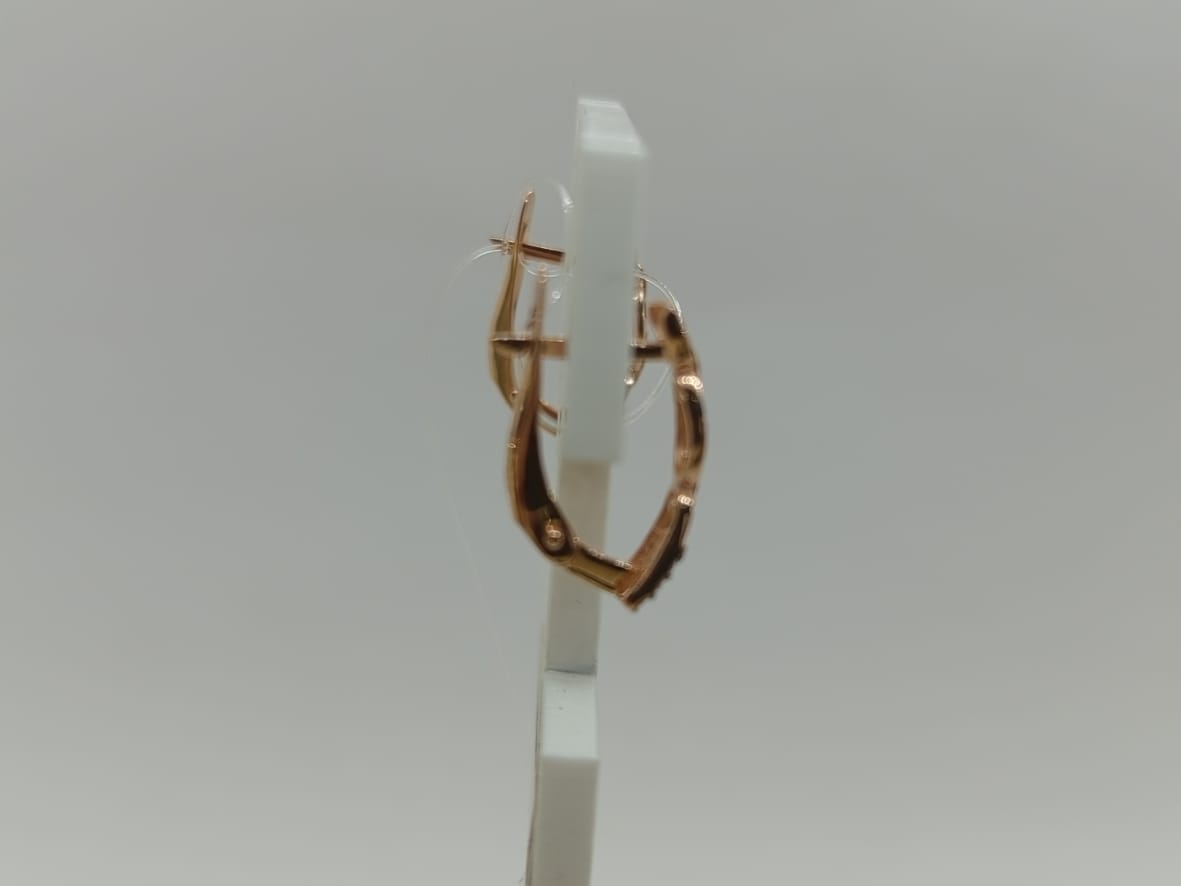 СЕРЬГИ С КАМНЯМИ (Au 585)