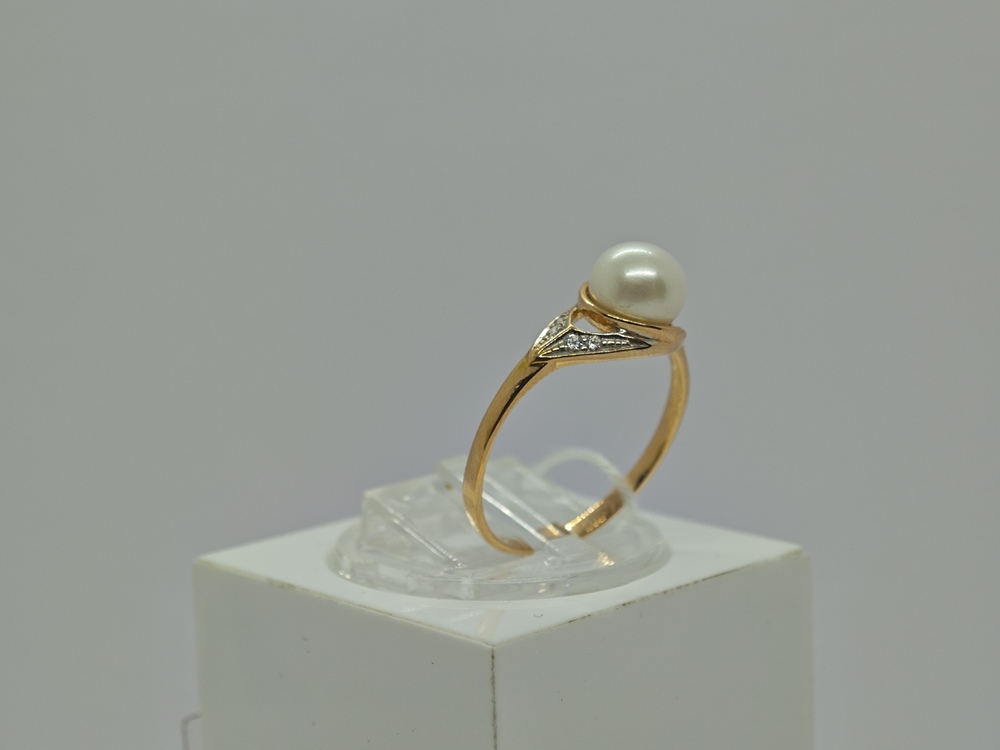 КОЛКМИ585 КОЛЬЦО С КАМНЯМИ (Au 585)