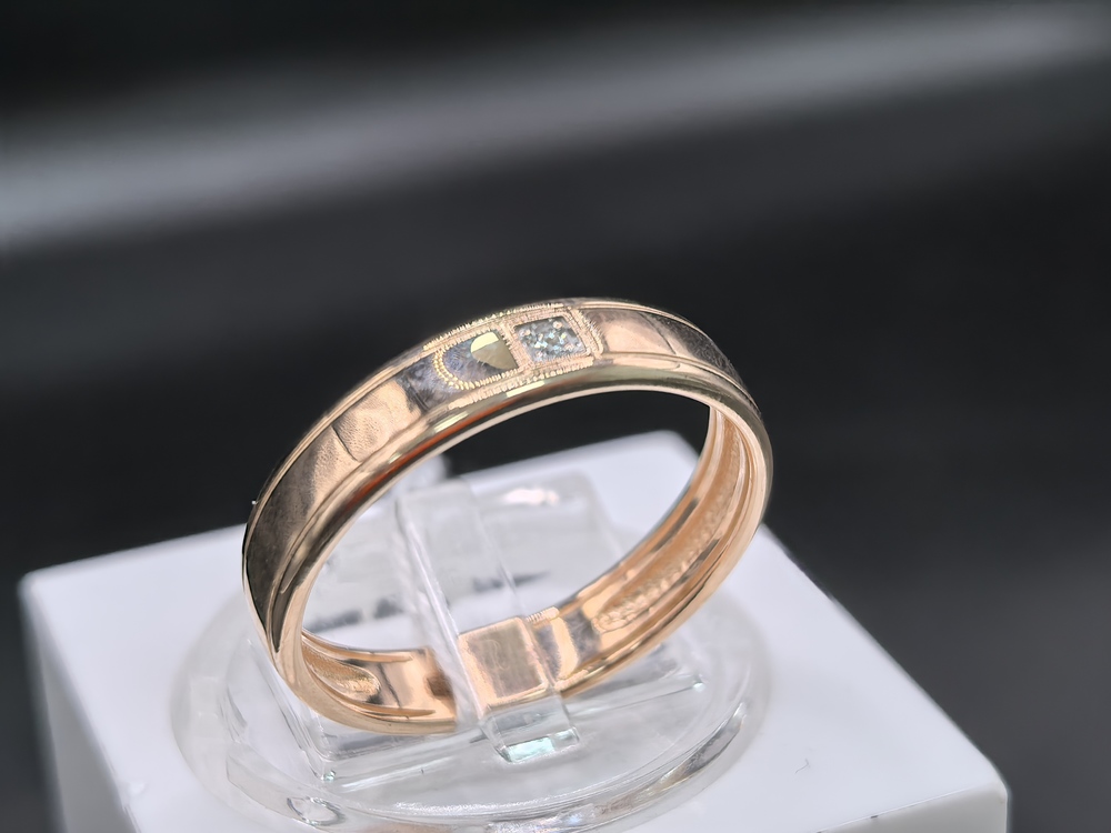 КОЛЬЦО БРИЛЛИАНТ Au 585