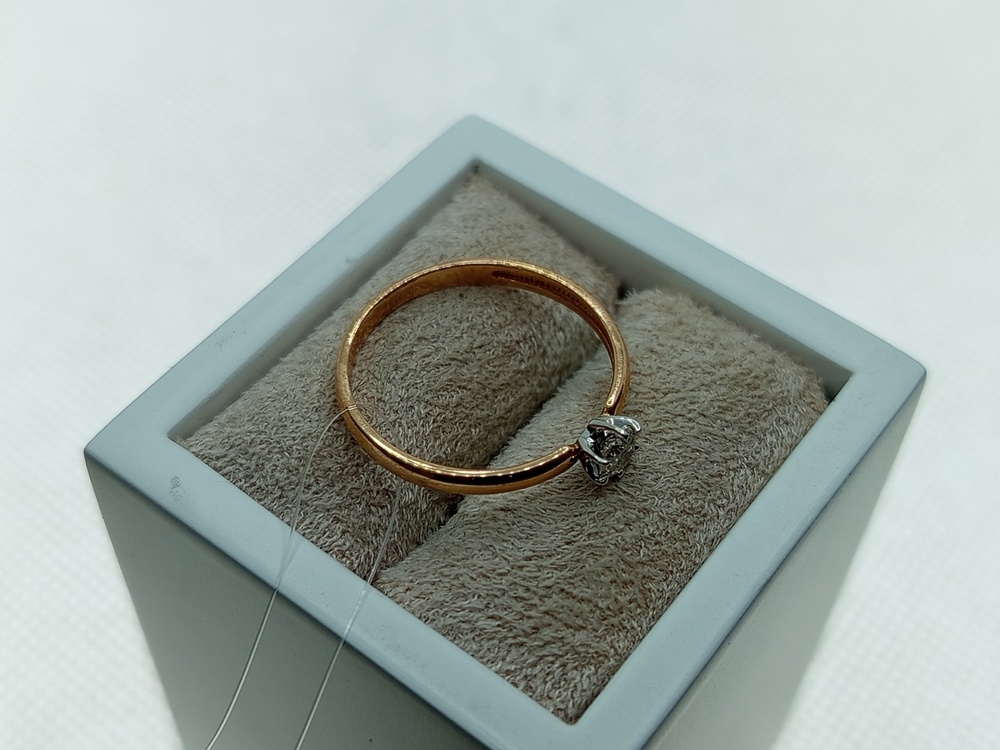 КОЛЬЦО БРИЛЛИАНТ (Au 585)