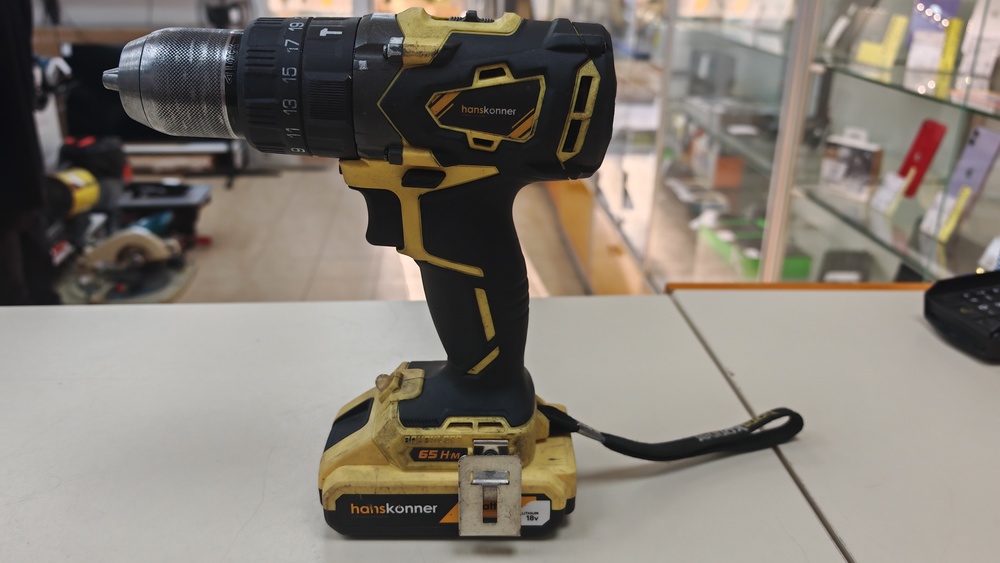 Шуруповерт HansKonner HCD1855R