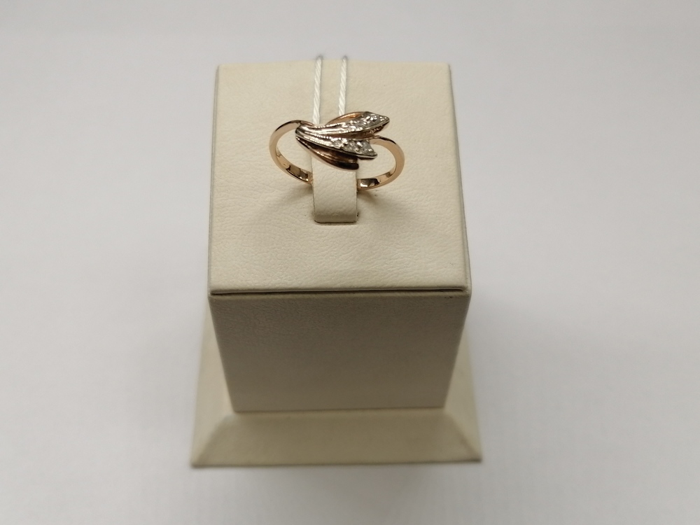 КОЛКМИ585 КОЛЬЦО С КАМНЯМИ (Au 585)