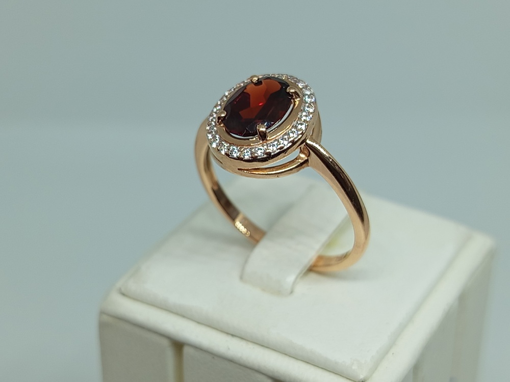 КОЛКМИ585 КОЛЬЦО С КАМНЯМИ (Au 585)