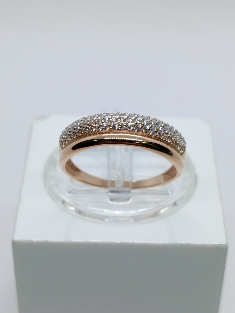 КОЛКМИ585 КОЛЬЦО С КАМНЯМИ (Au 585)